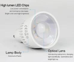 Bombilla LED WiFi GU10 Bulb 6W RGB+CCT