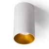 BOX Housing GU10, Aplique techo blanco/negro cromo