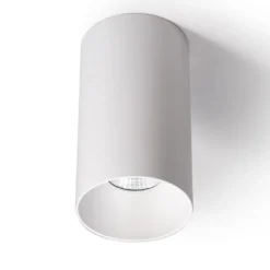 BOX Housing GU10, Aplique techo blanco/negro cromo