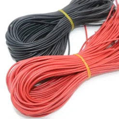 Cable anticalórico de silicona 1x0,50mm, 1m, rojo