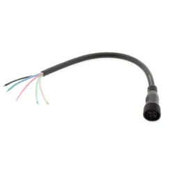 Cable conexión 5 Pin, 20cm, IP67, negro
