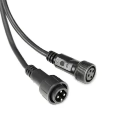 Cable conexión 4 Pinx0,75mm, 100cm, IP66, negro