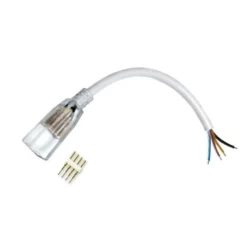 Cable conexión tira led 220V SMD5050 RGB - 12mm