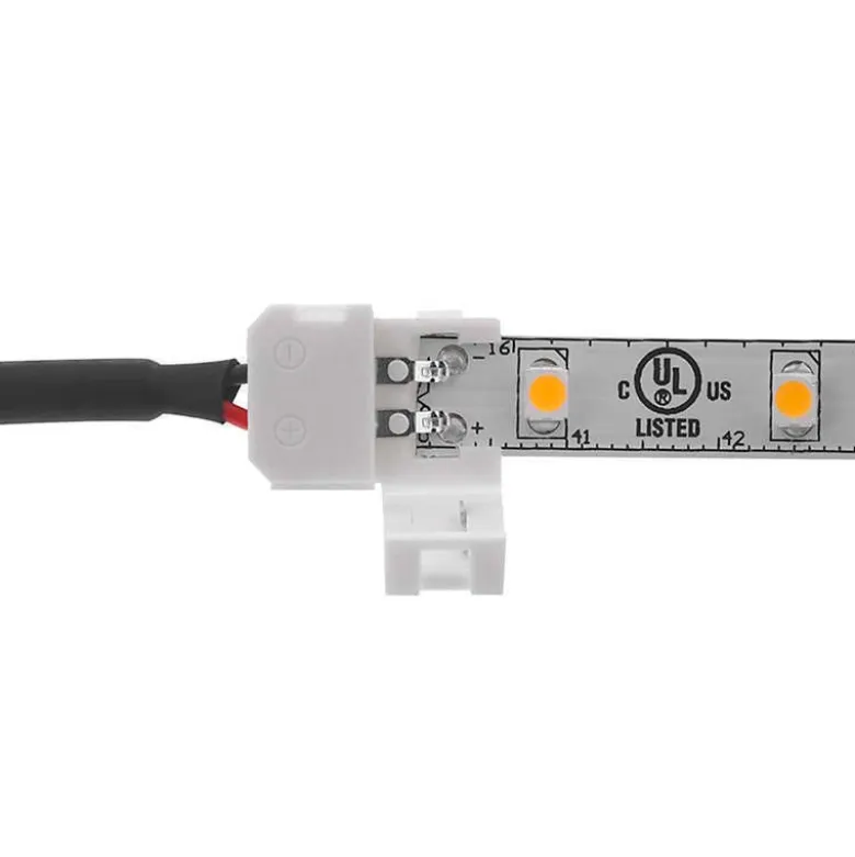 Cable conexión 2 tiras led monocolor 2 Pin de 8mm