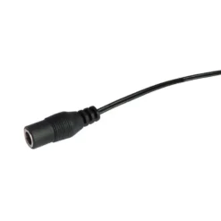 Cable DC 5,5*2,5mm Jack Hembra 100cm negro