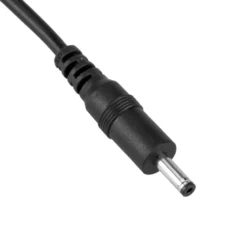 Cable DC 3,5*1,35mm Jack Macho 30cm negro