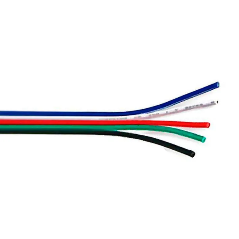 Cable de conexión a medida para tiras LED RGBW 5x0,50mm, 1 metro