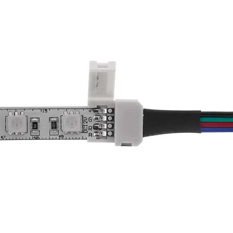 Cable de conexión directa doble para tira LED RGB (4 Pin) 10mm