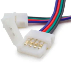 Cable de conexión directa doble para tira LED RGB (4 Pin) 10mm