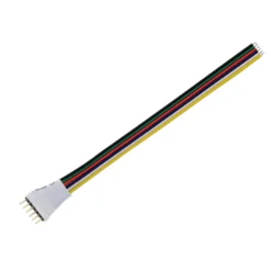 Cable de conexión directa para tira LED RGB+CCT (6 Pin) 15cm