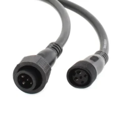 Cable extensión 5 Pinx0,5mm, 200cm, IP67, negro