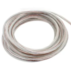 Cable redondo transparente 4x0,50mm RGB, 1m