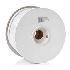 Cable redondo 2x1mm, 1m, blanco