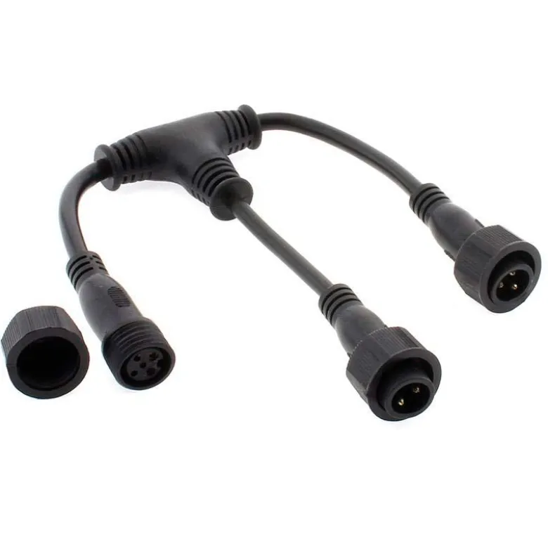 Cable XLR DMX con conectores 2-3-5pin