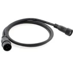Cable XLR DMX 1 m con conectores 3pin