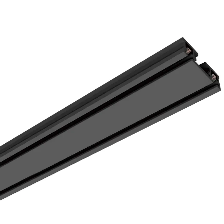 Carril SLIM 48V, 2m, negro
