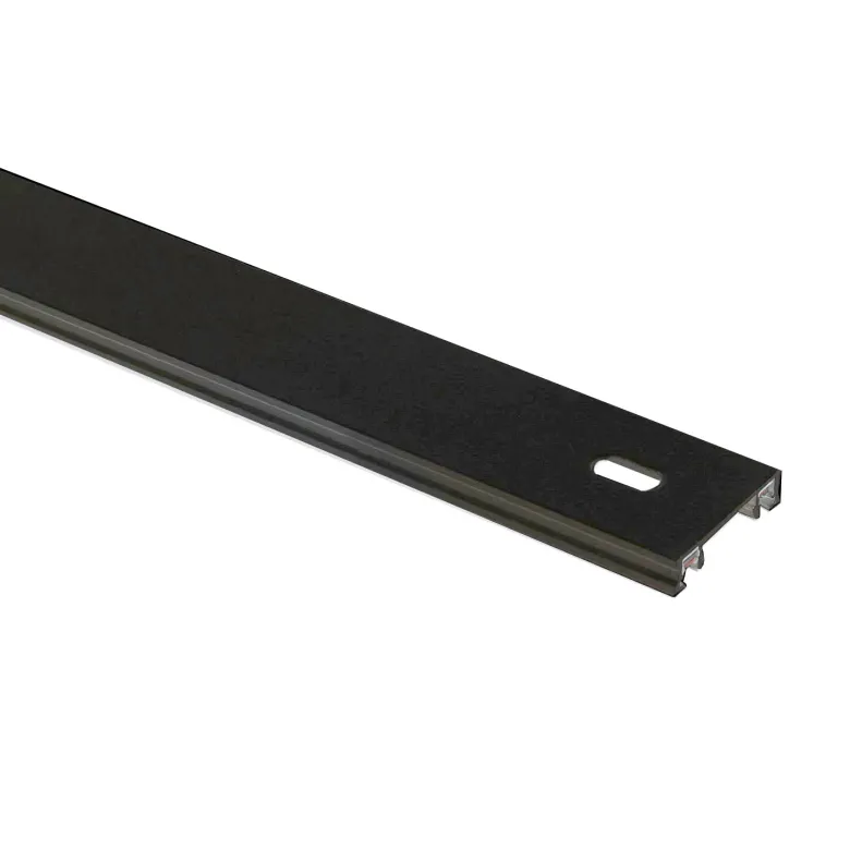 Carril SLIM 48V, 2m, negro