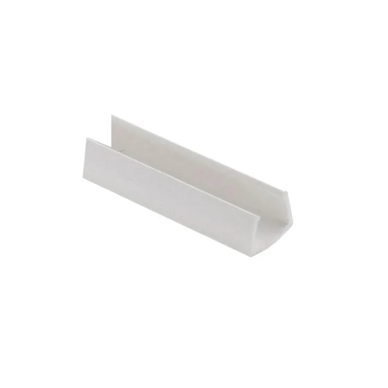 Clip PVC blanco Led NEON 3cm, 9x18mm