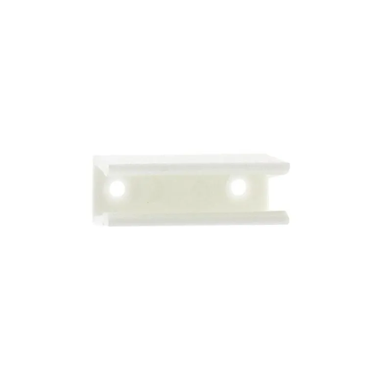 Clip PVC blanco Led NEON 3cm, 9x18mm
