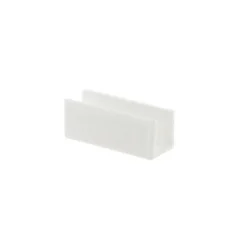 Clip PVC blanco Led NEON 3cm, 9x18mm