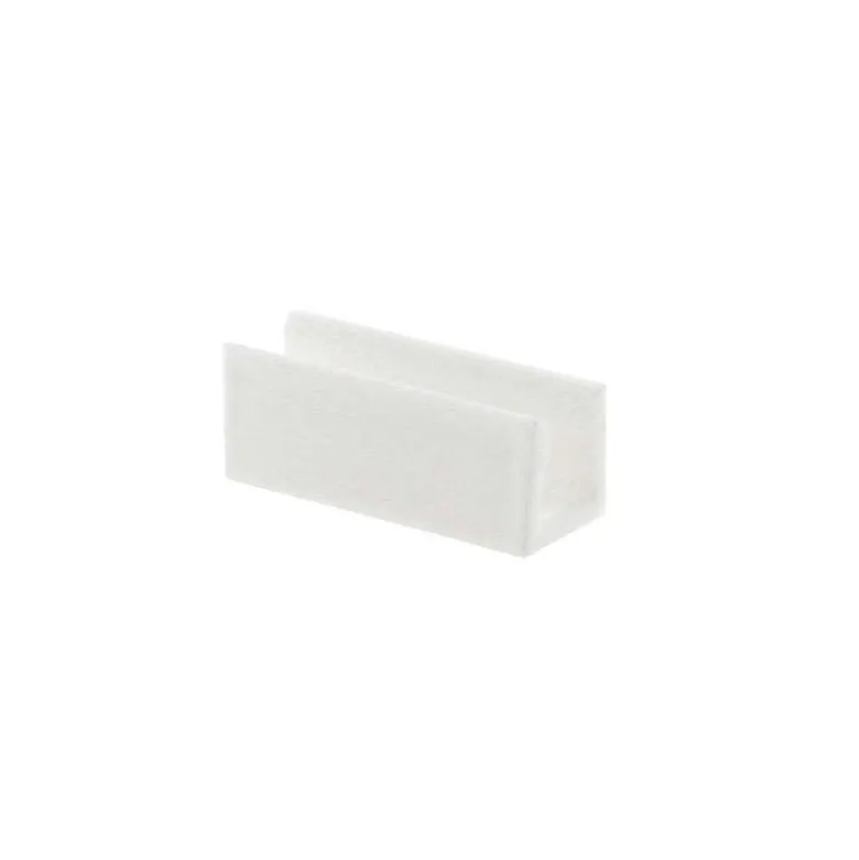 Clip PVC blanco Led NEON 3cm, 9x18mm