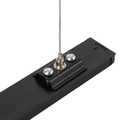 Colgante para carril monofásico, 2m, negro