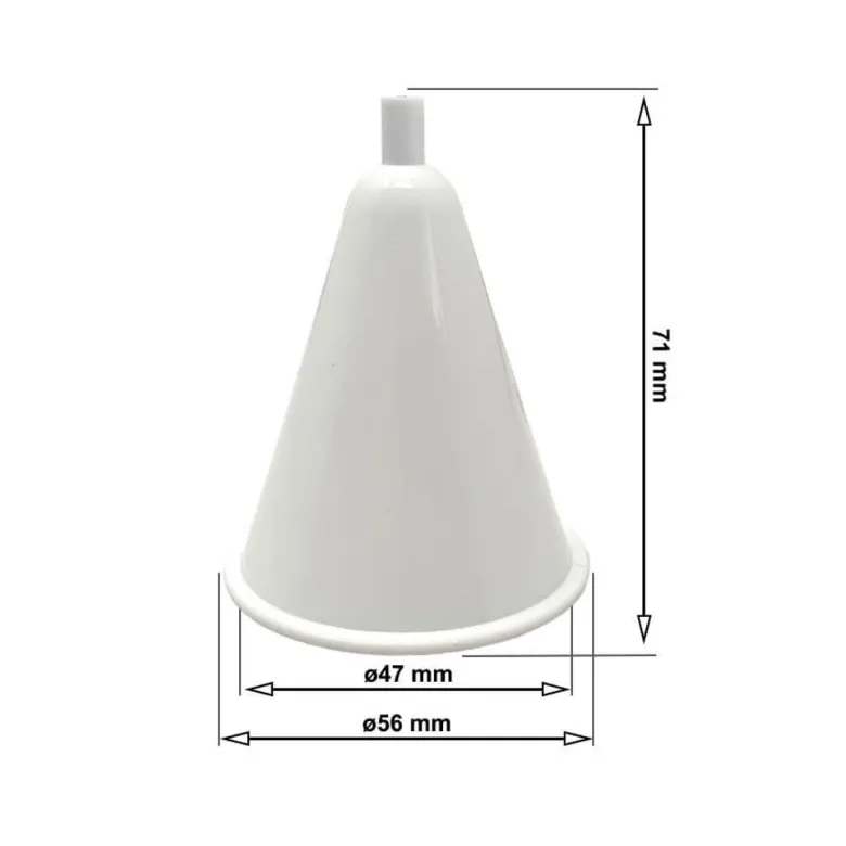 Colgante para carril trifásico, 2m, blanco