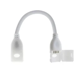 Conector alimentador-tira led 220V-RGB, conectores rápidos