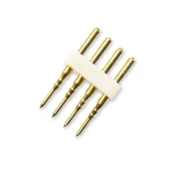 Conector alimentador tira led 220V SMD5050 RGB - 12mm