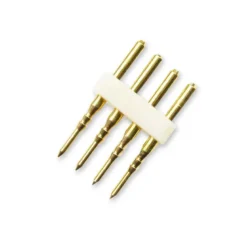 Conector alimentador tira led 220V SMD5050 RGB - 18.5mm