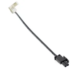 Conector AMP Macho-Tira led 10mm, cable 15cm