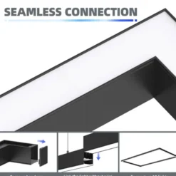 Conector angular METRO, ampliable, 9W, 90º, 3CCT, negro