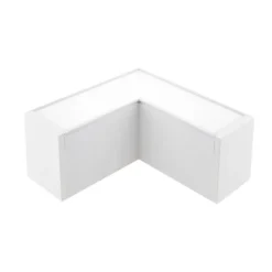 Conector angular METRO, ampliable, 9W, 90º, 3CCT, blanco