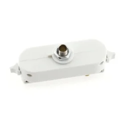 Conector foco a carril monofásico, blanco CT
