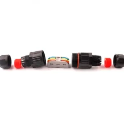Conector I IP68, 80mm, Ø30mm, 3 cables 0.5-2.5mm2, 16A, conectores rápidos