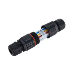Conector I IP68, 80mm, Ø30mm, 3 cables 0.5-2.5mm2, 16A, conectores rápidos