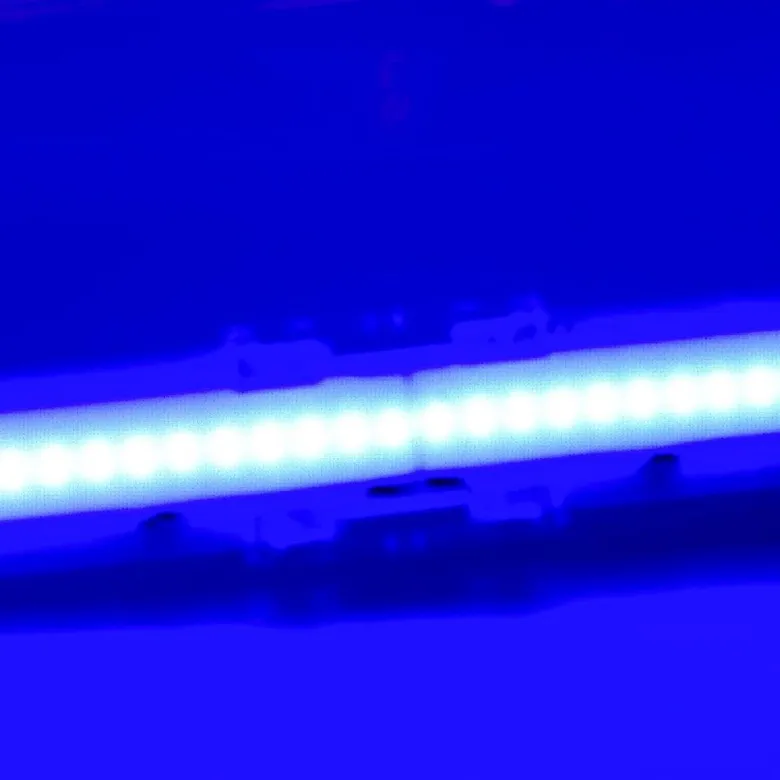 Conector I transparente para unión de tiras LED COB + SMD - 10mm