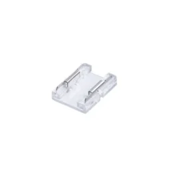 Conector I transparente para unión de tiras LED COB + SMD - 10mm