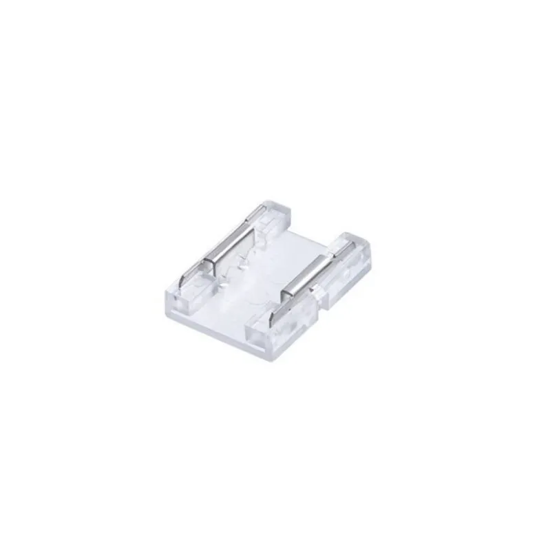 Conector I transparente para unión de tiras LED COB + SMD - 10mm