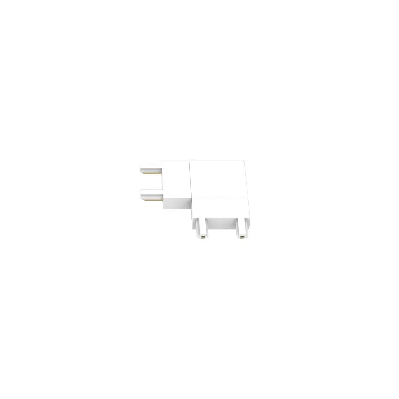 Conector L Carril SLIM 48V, blanco