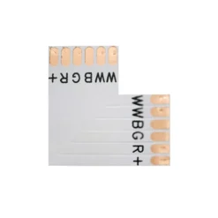 Conector L para tiras RGB+CCT 6 Pin - 12mm