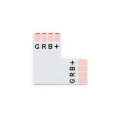 Conector L para tiras RGB 4 Pin - 10mm