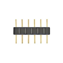 Conector Macho / Macho para tiras LED RGB+CCT (6 Pin 11mm)