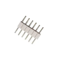 Conector Macho / Macho para tiras LED RGB+CCT (6 Pin 14mm)