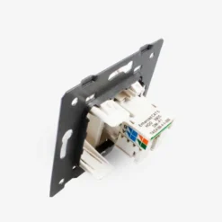 Conector Red RJ45 blanco para mecanismo de empotrar LIVOLO