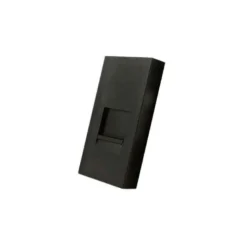 Conector Red RJ45 negro para mecanismo de empotrar LIVOLO