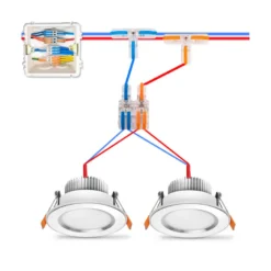 Conector rápido 1 a 2 cables 0,2-2,5mm2