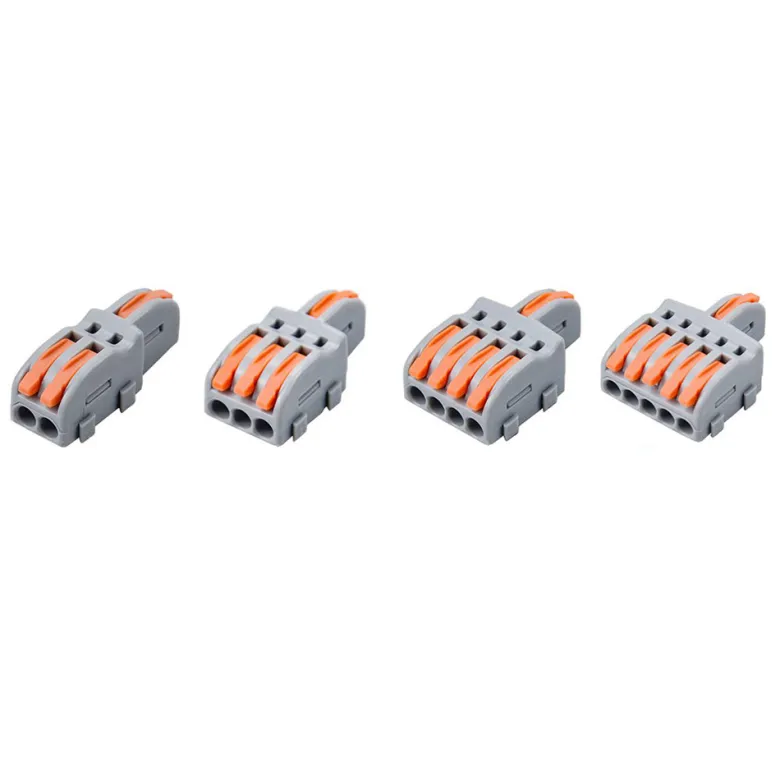 Conector rápido 1 a 4 cables 0,2-2,5mm2