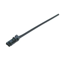 Conector rápido Macho 2 Pin con cable 2m, negro