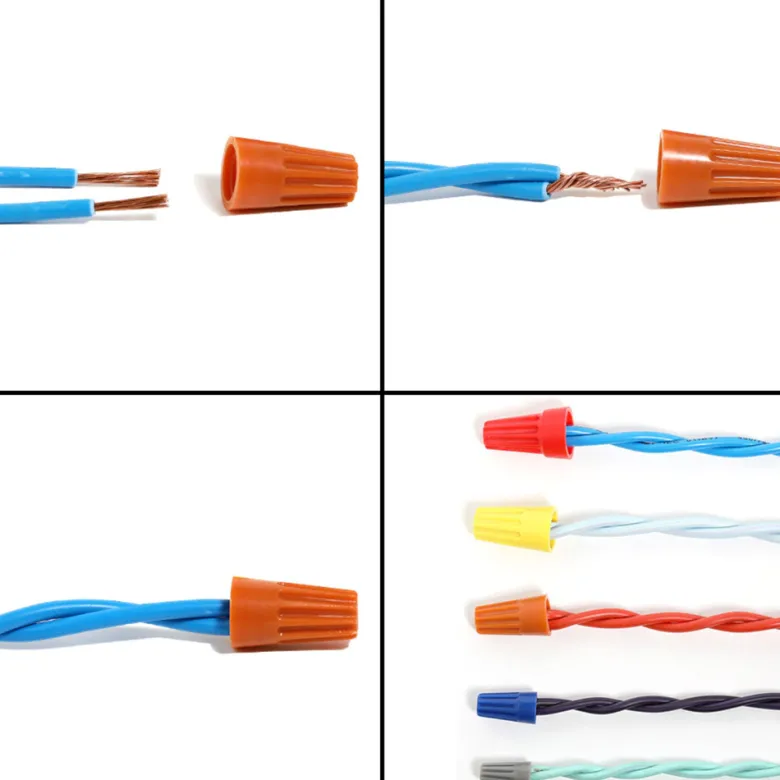 Conector rápido para cables 0,3-1mm2, 10 unidades
